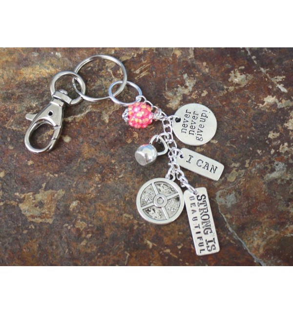 Key Chain I Loves to Workout 04BL