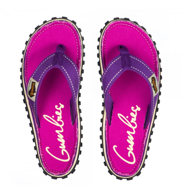 Žabky Gumbies z recyklovaných pneumatik - Gu03, Shoes Size 37, Barva Fialová Gumbies Gu03 - Purple Signed