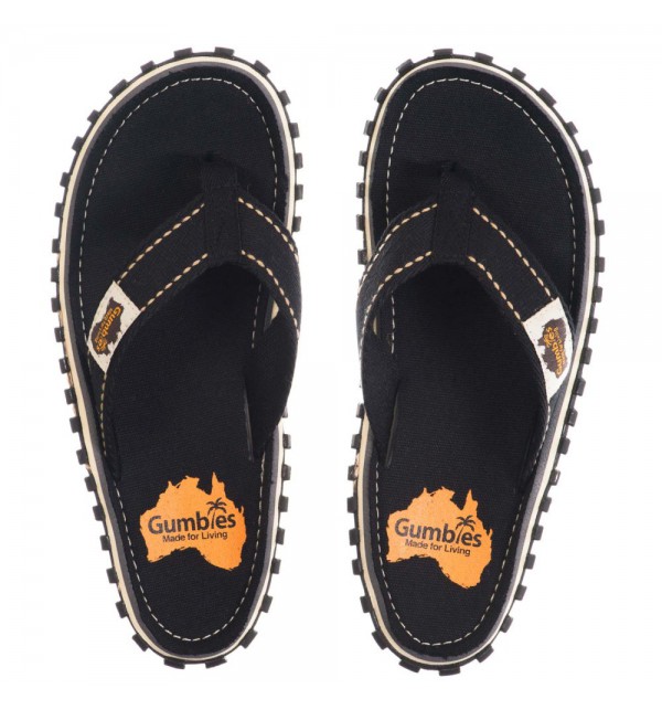 Žabky Gumbies z recyklovaných pneumatik - Gu11, Shoes Size 37, Barva Černá Gumbies Gu11 - Black