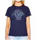Blue cycling t-shirt Meaning of Life