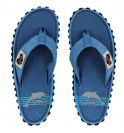Flip-Flops Gumbies from recycled tires  - Gu084 - Blue Pool