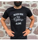 Černé tričko cyklistika Becyclist