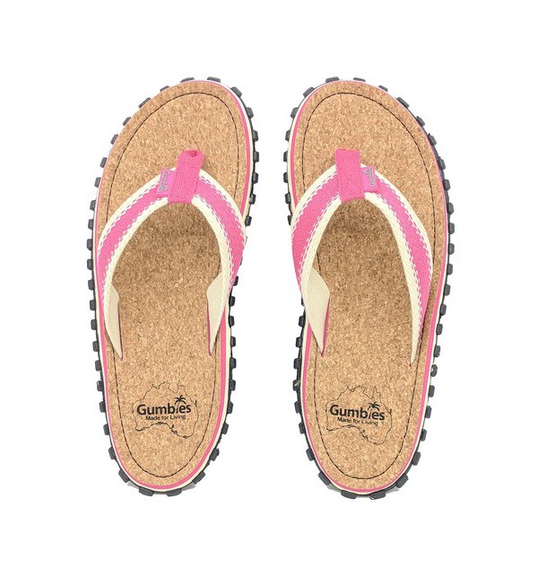 Žabky Gumbies z recyklovaných pneumatik - Gu032 - Corker Pink, Shoes Size 40, Barva Růžová Gumbies Gu031 - Duckbill Pink