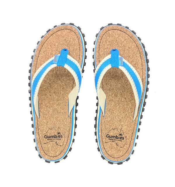 Žabky Gumbies z recyklovaných pneumatik - Gu034 - Corker Blue, Shoes Size 46, Barva Modrá Gumbies Gu034 - Corker Blue