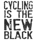 Tričko cyklistika Cycling Is the New Black