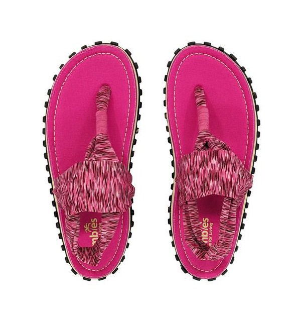 Sandále Gumbies z recyklovaných pneumatik - Gu01s - Slingback Pink, Shoes Size 39, Barva Růžová Gumbies Gu01s - Slingback Pink