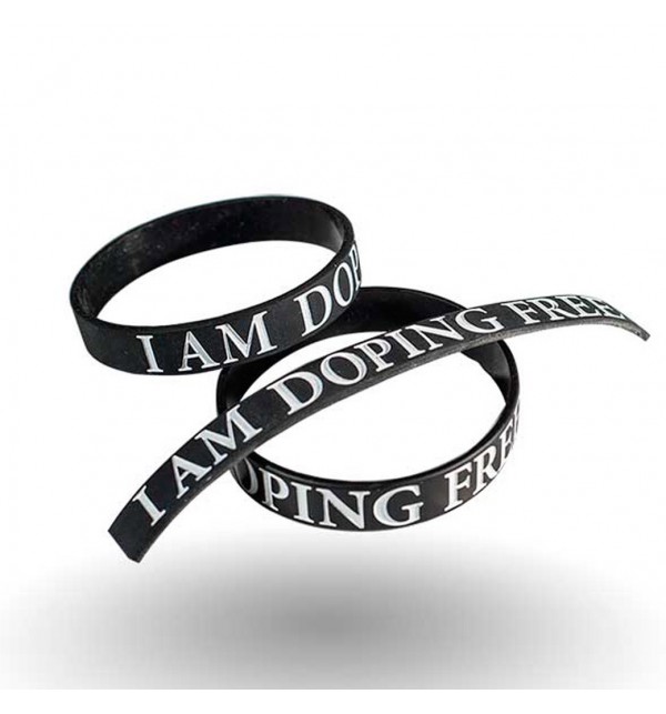 Bracelet I am doping free 013-IMB