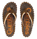 Flip-Flops Gumbies from recycled tires Gus01 - Cairns Orange