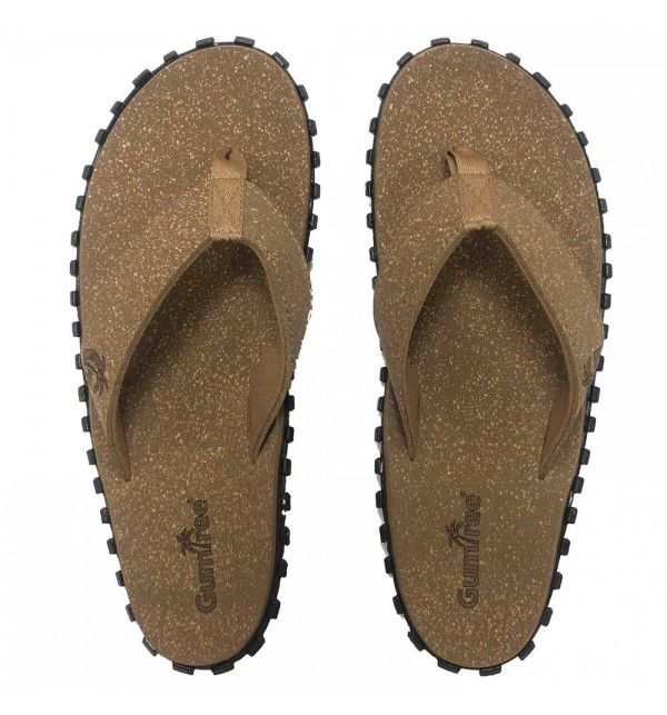 Žabky Gumbies z recyklovaných pneumatik - Gu22 - Gumtree Treeva, Shoes Size 36, Barva Hnědá Gumbies Gu22 - Grey Hibiscus