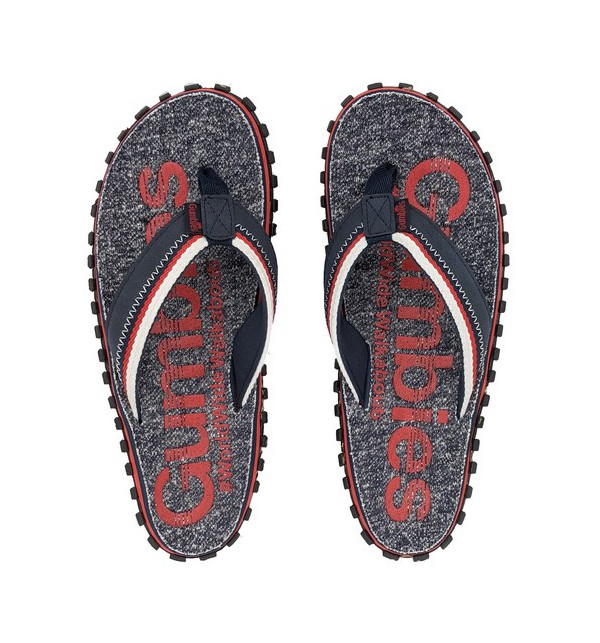Žabky Gumbies z recyklovaných pneumatik - Gus01 - Cairns Red, Shoes Size 47, Barva Šedá Gumbies Gus01 - Cairns Lime