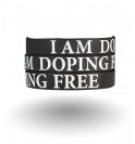 Náramek I am doping free 013-IMB