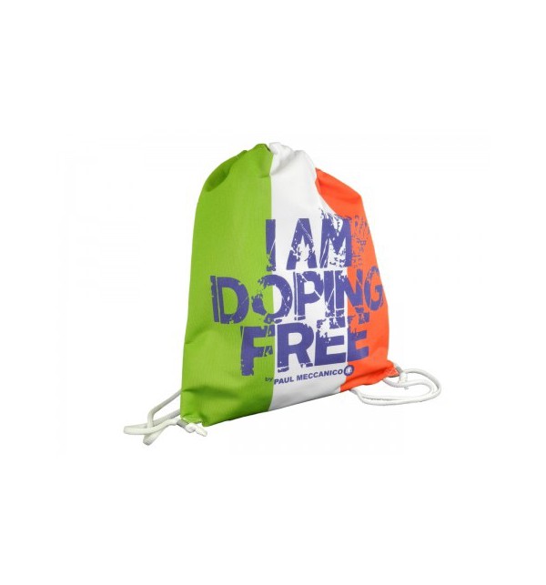 Zelený sáček I am doping free by Paul Meccanico 016-IMPV, Barva Zelená I am doping free 016-IMPV